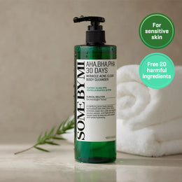 SOME BY MI AHA-BHA-PHA Limpiador corporal milagroso para el acné de 30 días 400 g